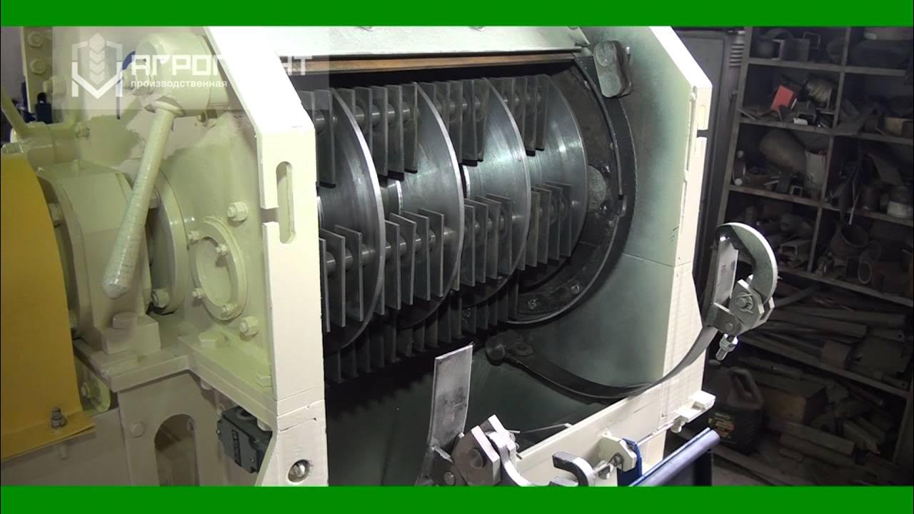 Дробилка дм 10 чертеж Дробилка молотковая ДМ-10 (Агрогрант) - YouTube