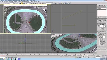 3ds Max rFactor Tutorial Creating Track Mesh with Splines