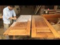 Amazing Techniques of Carpenters Woodworking Skills - Build Modern & Simple Wooden Front Doors