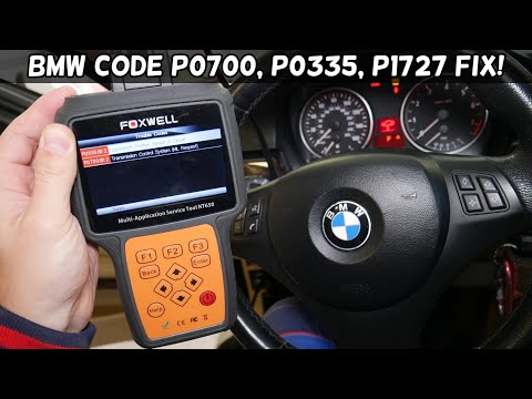 BMW CODE P1727, P0700, P0335 EASY FIX