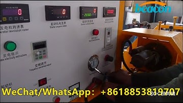 BCQZ 2A starter test bench