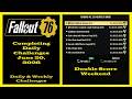 Completing Daily Challenges For June 20, 2026 - Fallout 76 Daily Challenges Guide - Double Score