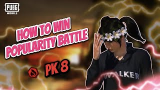 How the win the popularity battle - System explained | PUBG Mobile screenshot 1