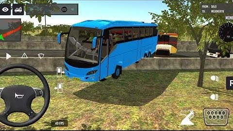 💥Indonesia bus simulator game 🎮🎯|| euro school bus game android - game @aksbusgmr 