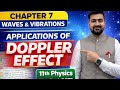 Applications of Doppler Effect | Chapter 7 Waves And Vibrations | 11th Physics New Book PCTB 