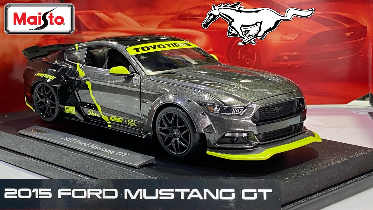 Unboxing MAISTO 2015 FORD MUSTANG GT DieCast UAE Miniature Models