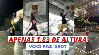 Com Apenas 1,83 De Altura Olha O Que Eu Faço No Basquete - Enterradas
