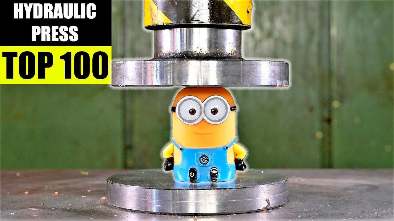 Top 100 Best Hydraulic Press Moments VOL 11 | Satisfying Crushing Compilation