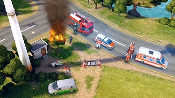 EMERGENCY HQ - firefighter game - Android Gameplay