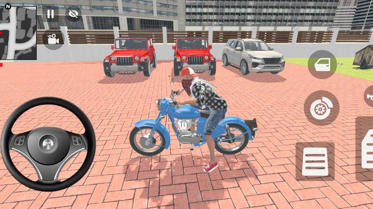 🎮 Franklin order by 2️⃣ Mahindra Thar And 1️⃣ Toyota Nova in indian 🇮🇳 Theft Auto simulator