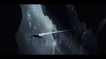 Asteroid field in Blender