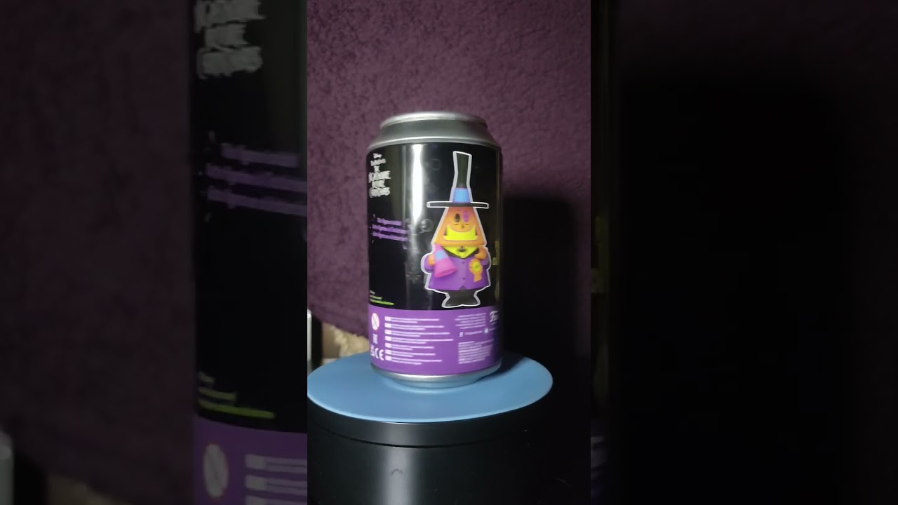 The Mayor Blacklight Funko Soda can 