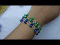 How To DIY Pearl Bracelet - Beads Bracelet - Beads Jewelry - Easy Pearl Bead Bracelet Making Idea