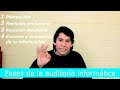 Auditoria Informática: Conceptos, tipos, fases, y herramientas.