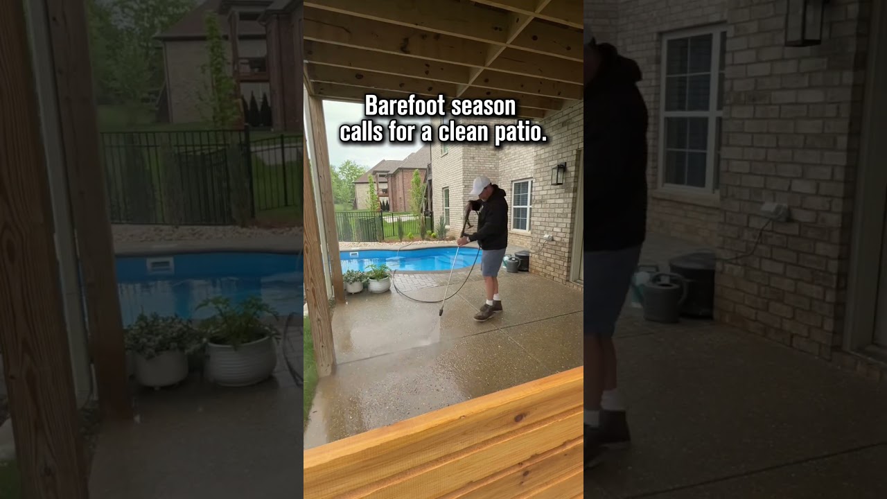 Because every great summer starts with a solid foundation, literally 