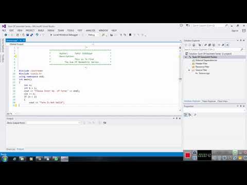 How To Sum Of Geometric Series | C++ | Programming Solution