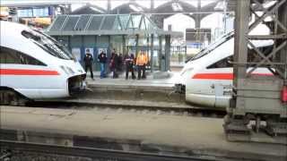 Diesel ICE TD Baureihe 605 Ausfahrt- und Zusammenkoppeln - Eisenbahn TV Diesel ICE TD Baureihe 605 Ausfahrt- und Zusammenkoppeln - Eisenbahn TV