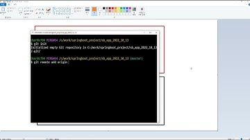 22 10 13, 스프링부트로 시작하는 웹프로젝트, 8강, git remote add origin 으로 로컬 저장소를 원격 저장소와 연결