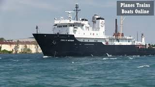 1985 TS State Of Michigan Marine 194ft Training Ship In Great Lakes July 26 2020