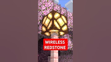 Wireless Redstone in Minecraft