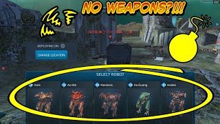 🔥⚡💥No Weapons Skirmish Mode Patheon / Dragon War Robots! 🔥⚡💥 screenshot 2