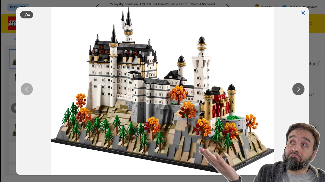 LEGO Architecture Castle Neuschwanstein official reveal & my thoughts! 21063 