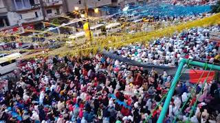 شاهد روعة صلاة العيد في شارع 45 الاسكندرية