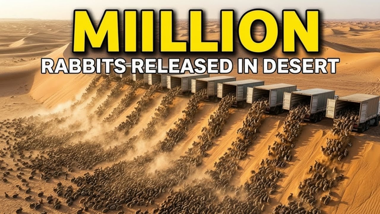 China’s Million Rabbits Experiment That Revived a Desert