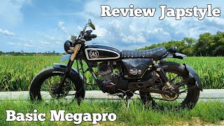 MODIFIKASI MOTOR CUSTOM JAPSTYLE BASIC MEGAPRO 2022 | MOTOR CUSTOM PALING NYAMAN