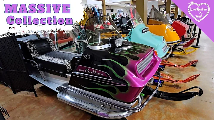 Tour an EPIC collection of Vintage and Racing Snowmobiles | Snowmobile Hall of Fame