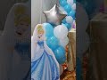Cinderella Birthday Theme Decor ||  || Table Chair Buffet Setup ||