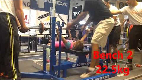9 Year old Powerlifter American Record