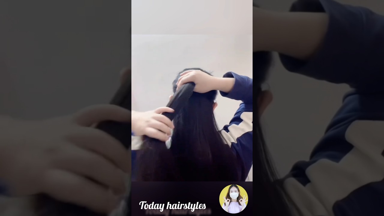 today beauty hairstyles 🌺 #shortvideo #hair #shotsfeed