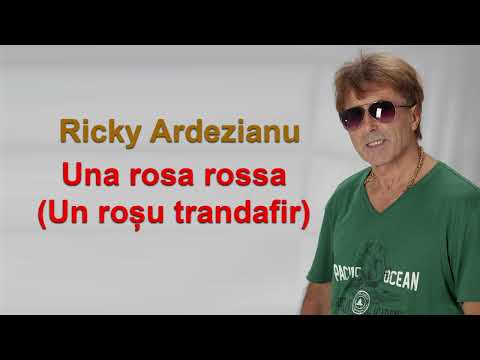 Ricky Ardezianu. "Una rosa rossa" (Un ro?u trandafir). Eurovision 2023