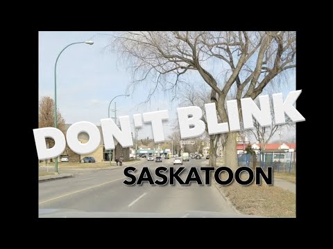 TIME LAPSE DRIVE AROUND SASKATOON TO MARTENSVILLE