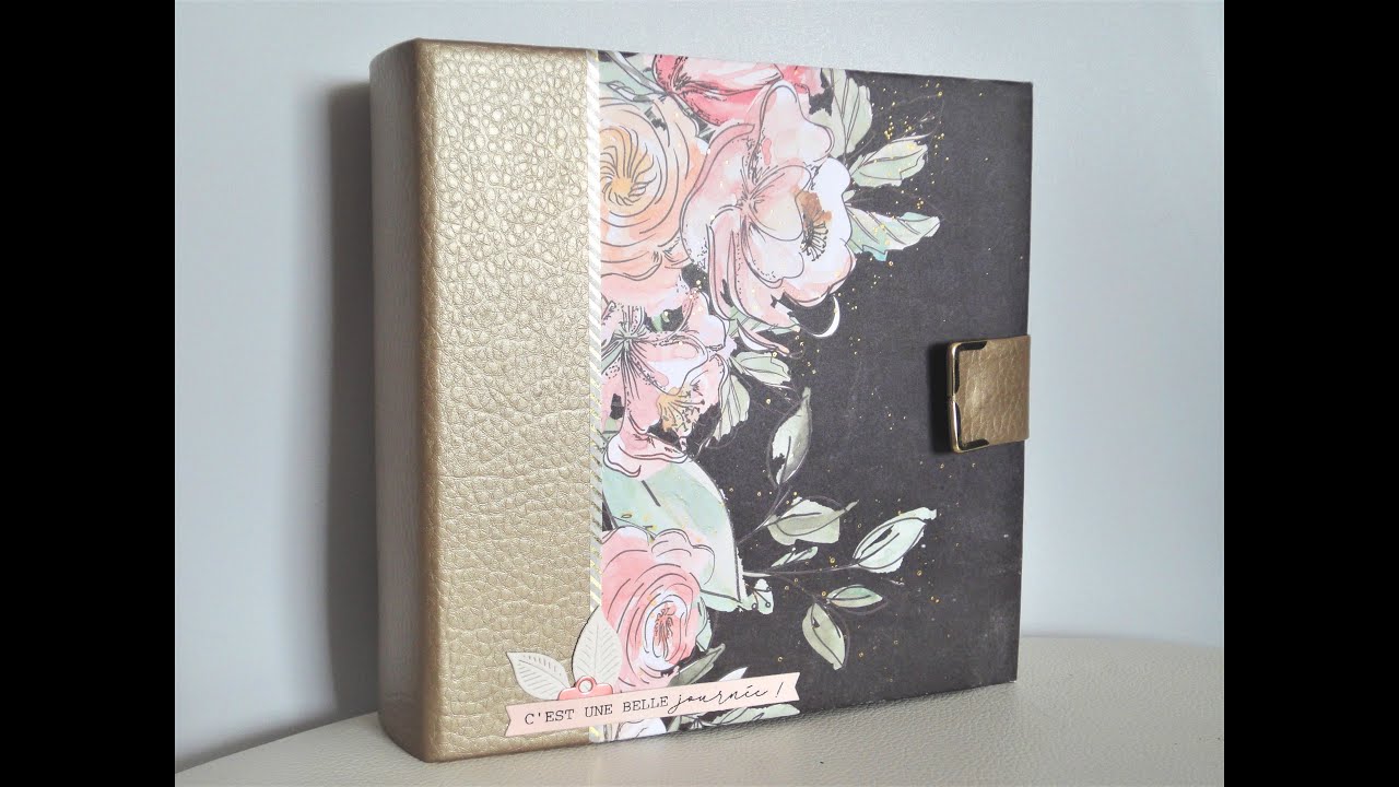 Mini album selon tuto Indiana Papiers