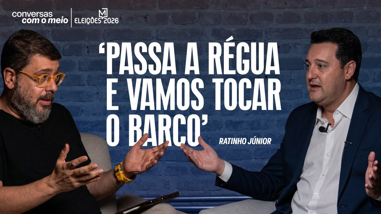 Ratinho Jr., em entrevista a Pedro Doria, fala de eleições, Master, STF, Lula e Bolsonaro |Conversas