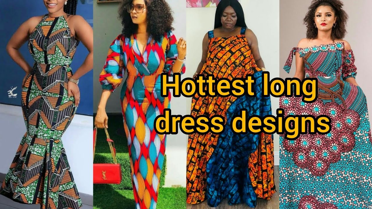 Hottest Ankara long dress designs 2024 | Ankara long gown styles for ladies  | Ankara styles