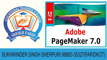 How to use Dropcap option in ADOBE PAGEMAKER ( IN HINDI )