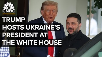 President Trump meets with Ukrainian President Zelenskyy at the White House — 10/17/2025