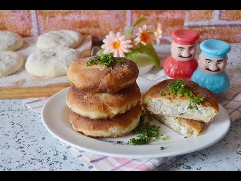 Видео рецепт Беляши из куриного фарша