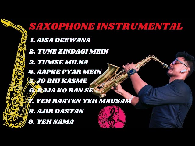 Saxophone instrumenta Old hindi songs| Saxophone music| Saxophone jukebox| music class=