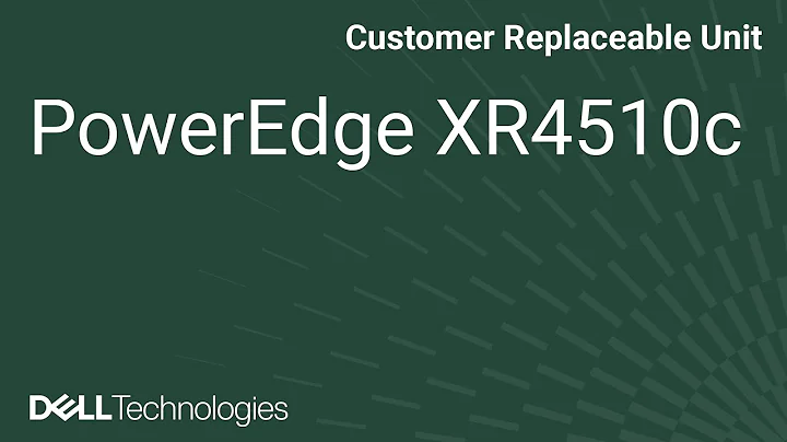 How to Remove/Install IO Module for PowerEdge XR4510c