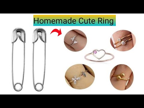 Diy Homemade Cute Love Rings/How to make Rings at home/Best Ring ever!