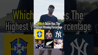 Which Team Has The Highest Winning Percentage Of These Options? #shorts #sports #guessinggame #rugby
