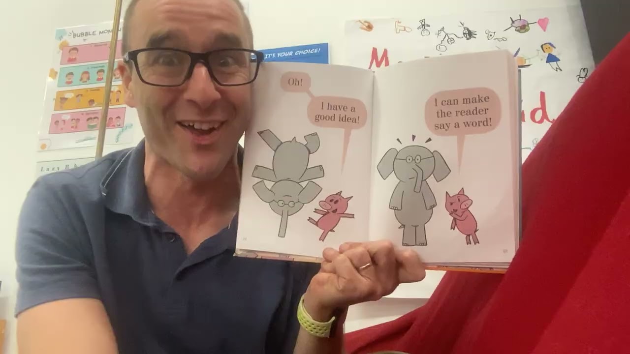 We are in a Book! By Mo Willems read aloud by Brendan McCabe