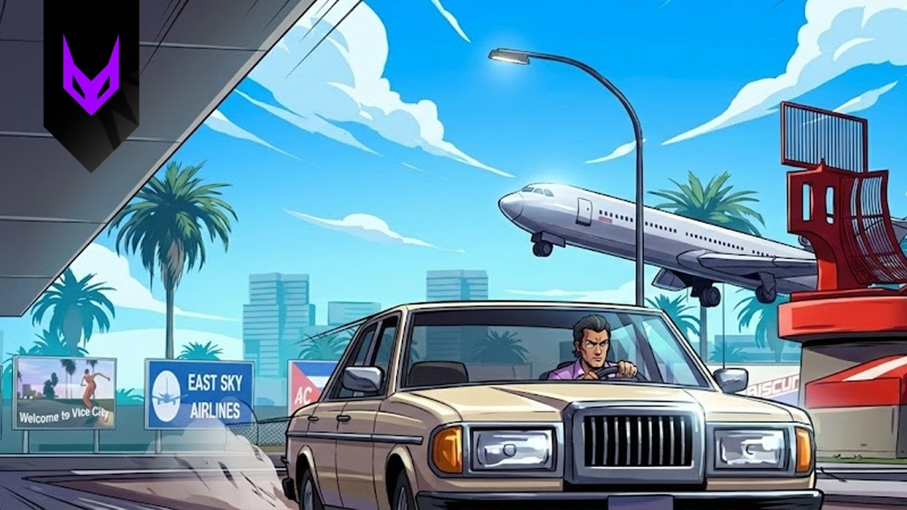 VICE CITY'YE HOŞ GELDİN. | GTA VICE CITY Bölüm:1