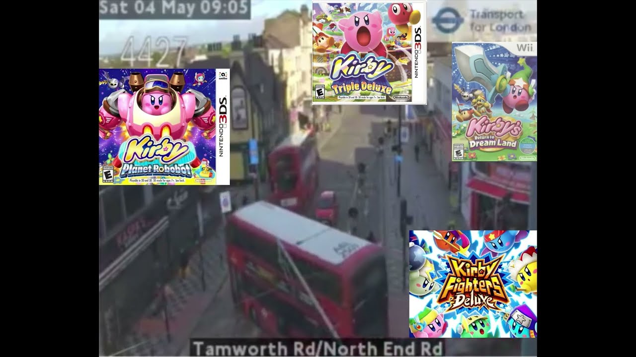 All Kirby Game Over Themes with TFL Camera Live