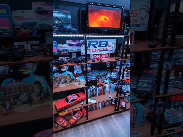 RB's Toy Box tour Part 5 - the Movie and TV room #startrek #magnumpi #ateam #battlestargalactica