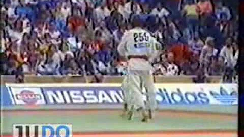 JUDO 1987 World Championships: Yuri Sokolov (URS) ...